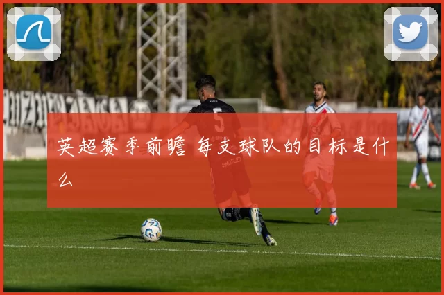 英超赛季前瞻 每支球队的目标是什么